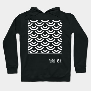 Slates - Minimal Style Graphic Artwork Design Hoodie